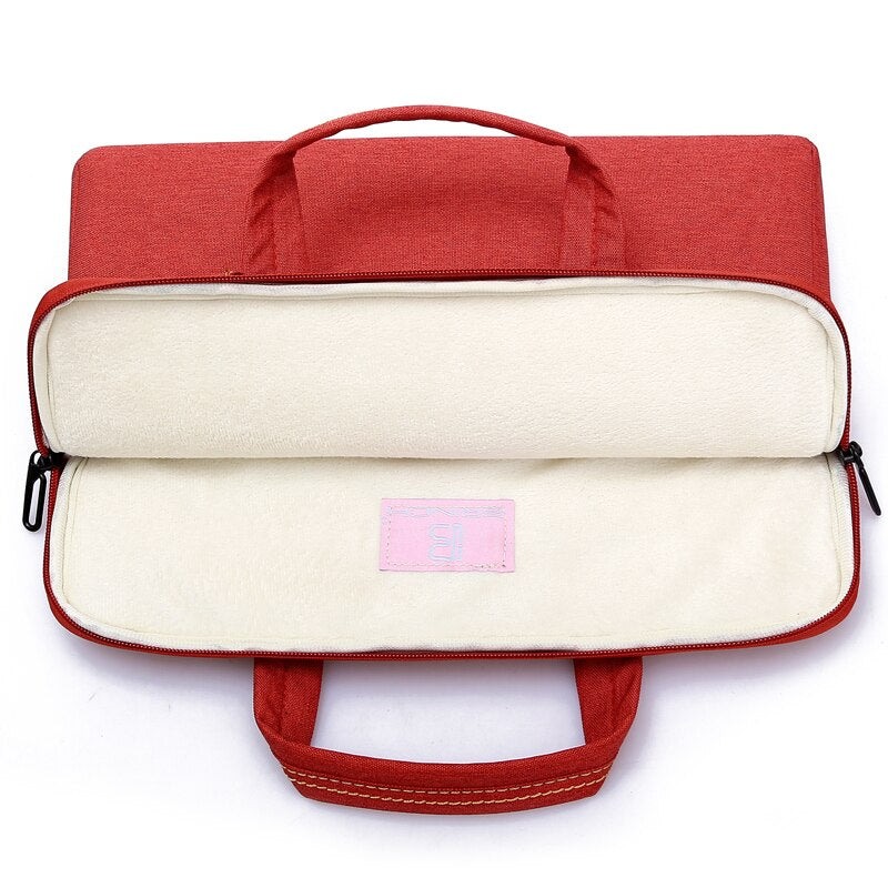 Portable 11 13 14 15 Inch Laptop Sleeve Laptop Cover Computer PC Bags Briefcase Muilticolor Laptops Case with a Mouse Bag