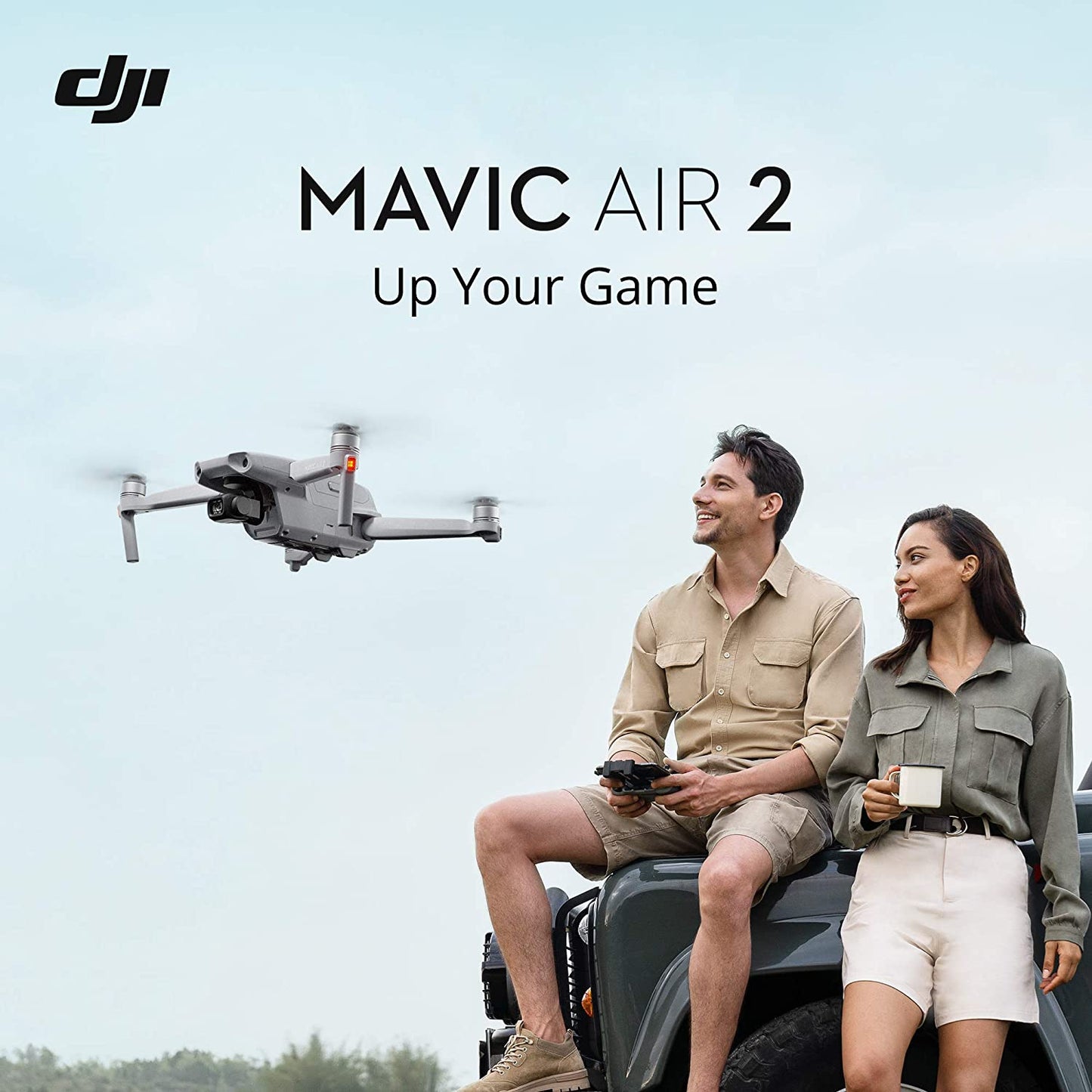 Mavic Air 2 Fly More Combo - Drone Quadcopter UAV with 48MP Camera 4K Video 8K Hyperlapse 1/2" CMOS Sensor 3-Axis Gimbal 34Min Flight Time Activetrack 3.0 Ocusync 2.0, Gray