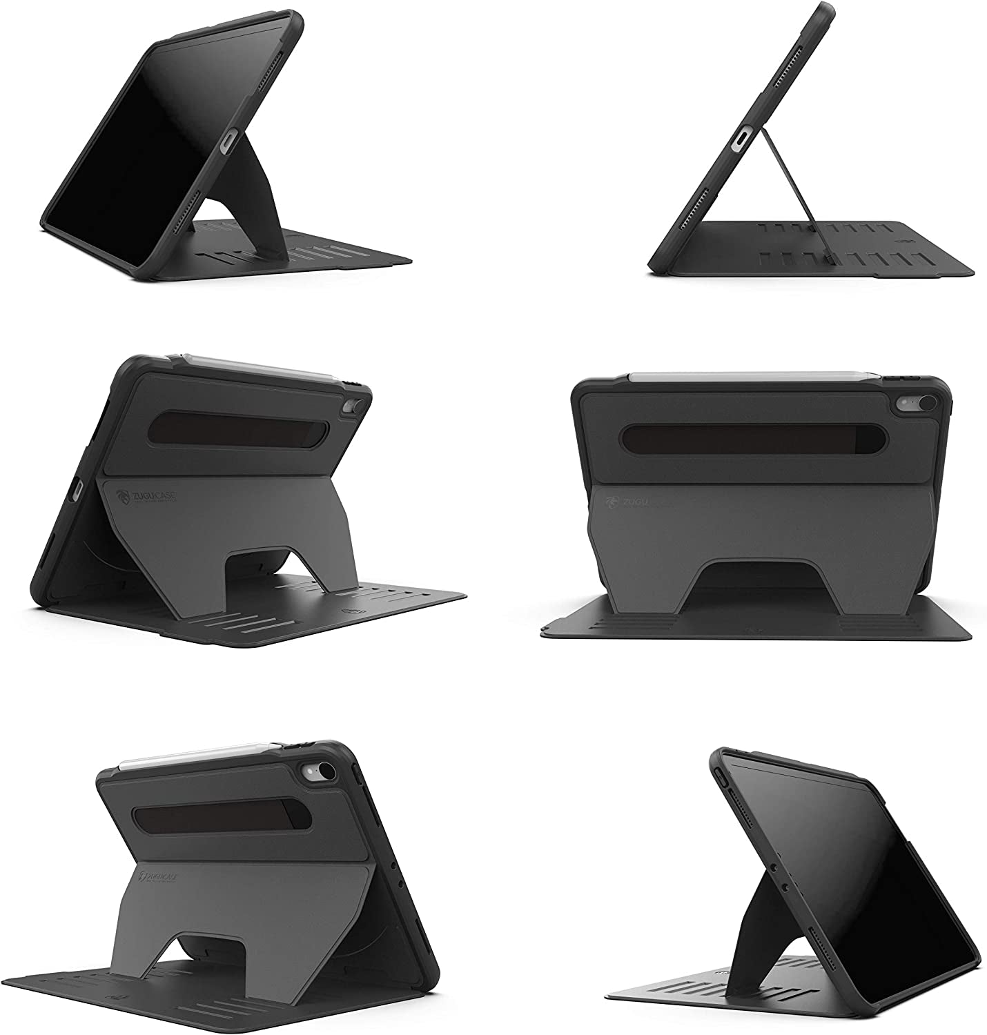 The Muse Case - 2018 Ipad Pro 11 Inch 1St Gen (Old Model) - Very Protective but Thin + Convenient Magnetic Stand + Sleep/Wake Cover - - Black (Fits Model #’S A1934, A1979, A1980, A2013)