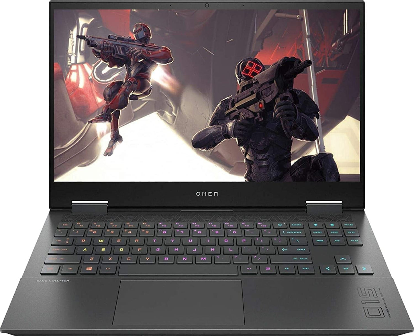 CUK HP Omen 15Z Gaming Laptop (AMD Ryzen 7 5800H, 32GB RAM, 512GB Nvme SSD, NVIDIA Geforce RTX 3070 8GB, 15.6" QHD 165Hz IPS, Windows 10 Home) 15 Inch Gamer Notebook Computer