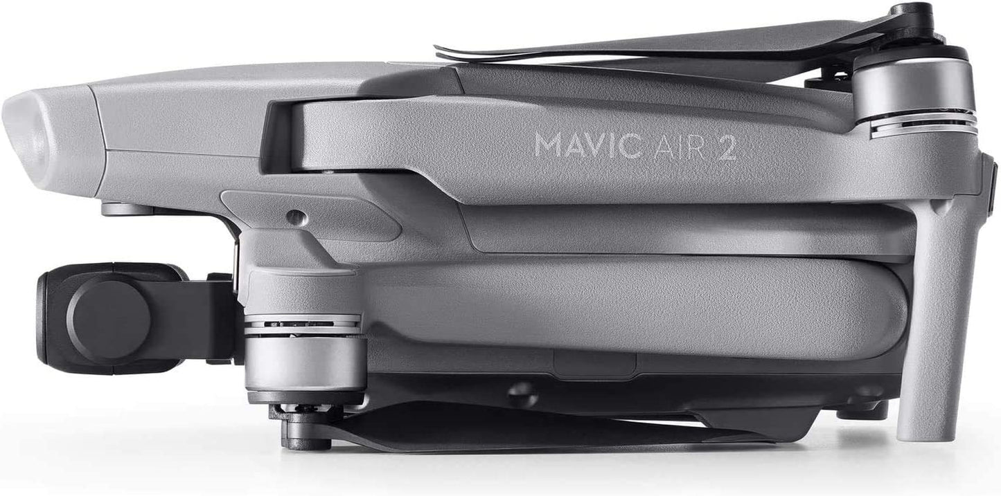 Mavic Air 2 Fly More Combo - Drone Quadcopter UAV with 48MP Camera 4K Video 8K Hyperlapse 1/2" CMOS Sensor 3-Axis Gimbal 34Min Flight Time Activetrack 3.0 Ocusync 2.0, Gray