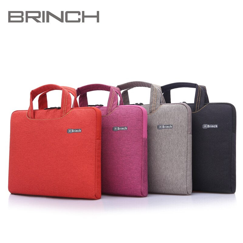 Portable 11 13 14 15 Inch Laptop Sleeve Laptop Cover Computer PC Bags Briefcase Muilticolor Laptops Case with a Mouse Bag