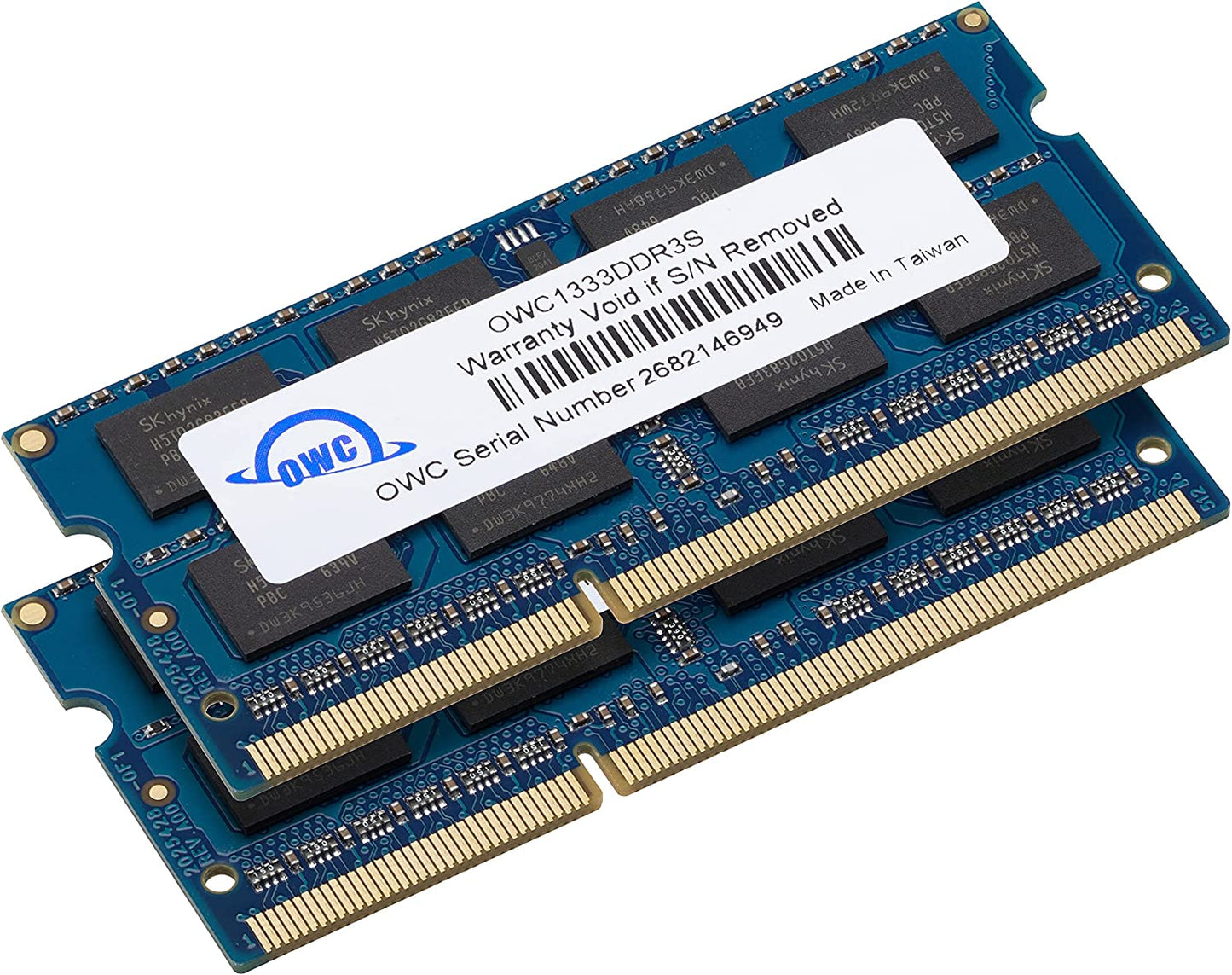 OWC 4.0GB (2X 2GB) 1333Mhz 204-Pin DDR3 SO-DIMM PC3-10600 CL9 Memory Upgrade Kit, (OWC1333DDR3S04S)